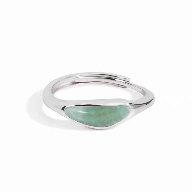 Adjustable ring with a minimalist, modern Chinese style, elegant and versatile, suitable for any look