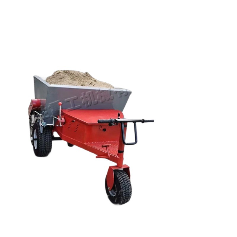 Máquina de lavado de arena eléctrica de coche pequeño equipo de llenado de arena de césped deportivo parque de césped tipo coche de llenado de arena máquina de cardado