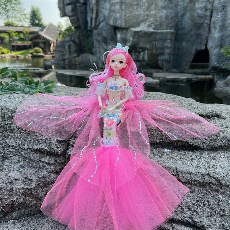 Doll, children's toy, 12 inch, mermaid, Birthday gift