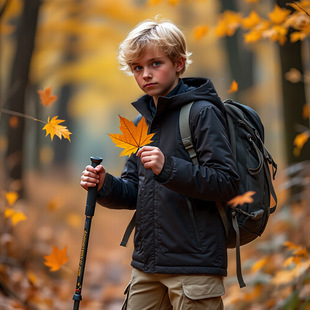 Cross-Border Big Children's Outdoor Cotton Jackets for Boys and Girls in Autumn and Winter Waterproof and Cold-Proof Warm down Cotton Jackets Sports Jackets