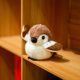 Internet Celebrant Cute Cute Bird Pendant Plush Toy Doll Sparrow Bag Pendant Keychain Cloth Doll Doll