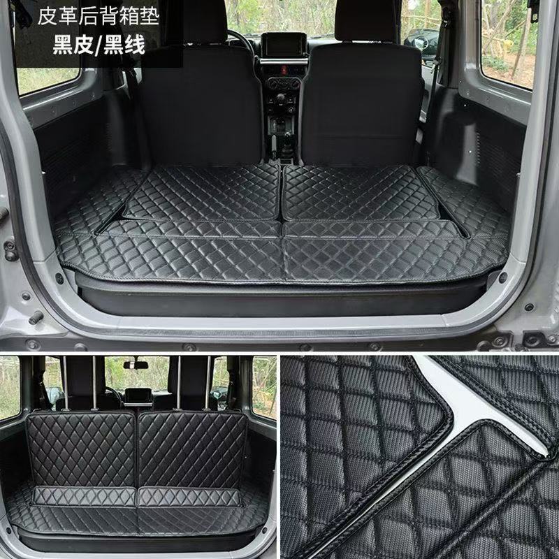 Suitable for 2019-2025 New Jimny Three-Door Jimny Jb74 Artificial Leather Trunk Mat