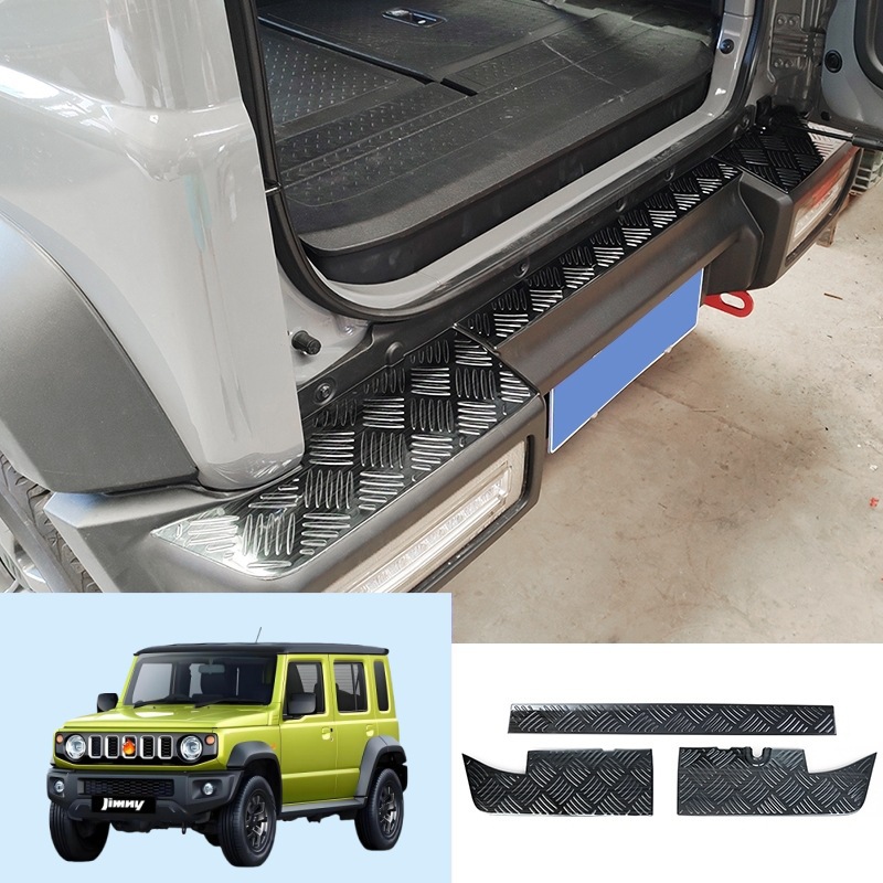 Suitable for Suzuki Jimny 2018+Jb74 Special Exterior Trim Parts Rear Bumper Anti-Scratch Rear Surround Guard