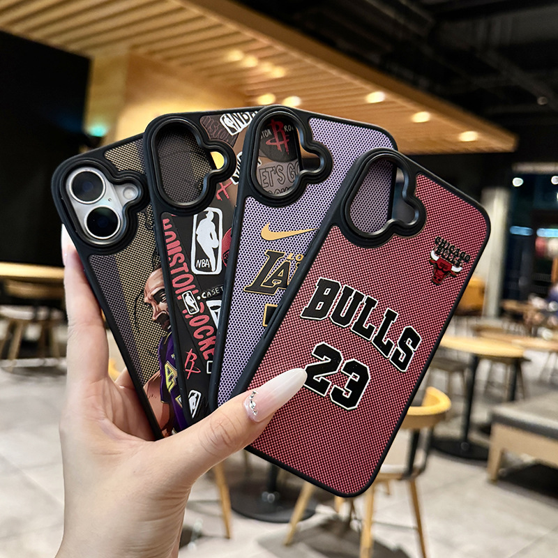 Fashion brand Kobe Jordan for Apple 16E mobile phone case 15plus new iphone13/14 black mobile phone case