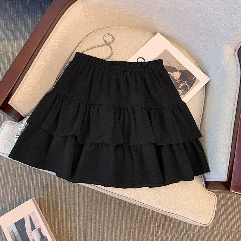 变形策 Mini-skirt, summer skirt, plus size