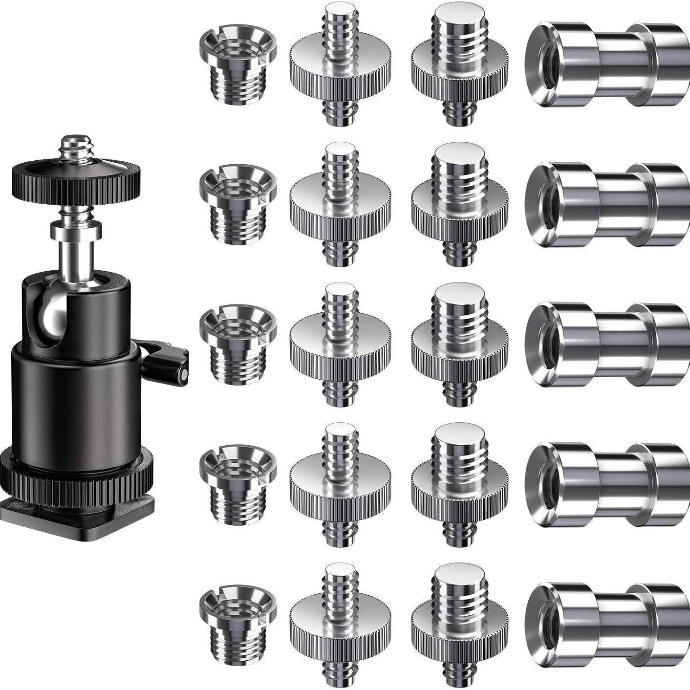 The base of the gimbal base 1/4 to each other 3/8 screw conversion…
