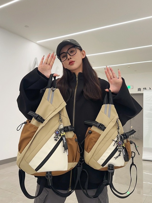 Y Multi-Purpose Backpack For Boys, Sports And Fitness, Single Shoulder Crossbody Bag, Korean Style Y Couple Backpack