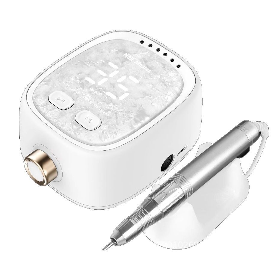 JIMDOA - Taladro de Uñas Profesional de Alta Velocidad sin Escobillas, 40000 RPM, Herramienta de Remoción de Uñas para Salones de Belleza, Baja Frecuencia