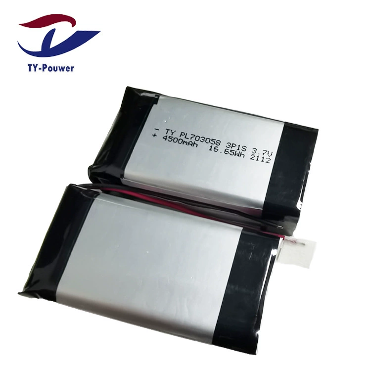 Заводская прямые продажи PL703058 полимерная литиевая батарея 3.7V проектор специальная 4500mAh полимерная батарея