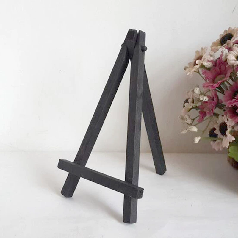 7X9 черный деревянный маленький мольберт мини-мольберт DIY рамка держатель производителя оптом