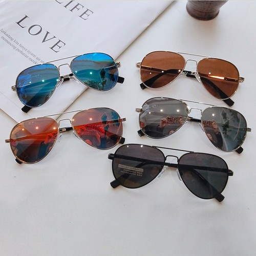 NextRoad Children's Sunglasses Pilot Style, Unisex (Boys and Girls), Black, Polarized UV Protection Sunglasses