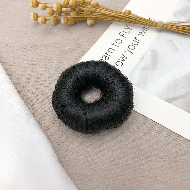 Cabeza de bola de los niños anillo de pelo Pelo de las niñas updo artefacto tocado de bebé donut rizador de pelo niña peluca accesorios para el cabello