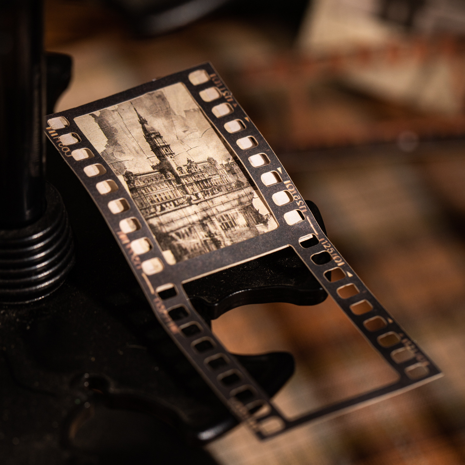 Paquete de pegatinas de un día hermoso en la serie de años de la vieja sombra retró tema de la cuenta de mano material de collage 50 hojas