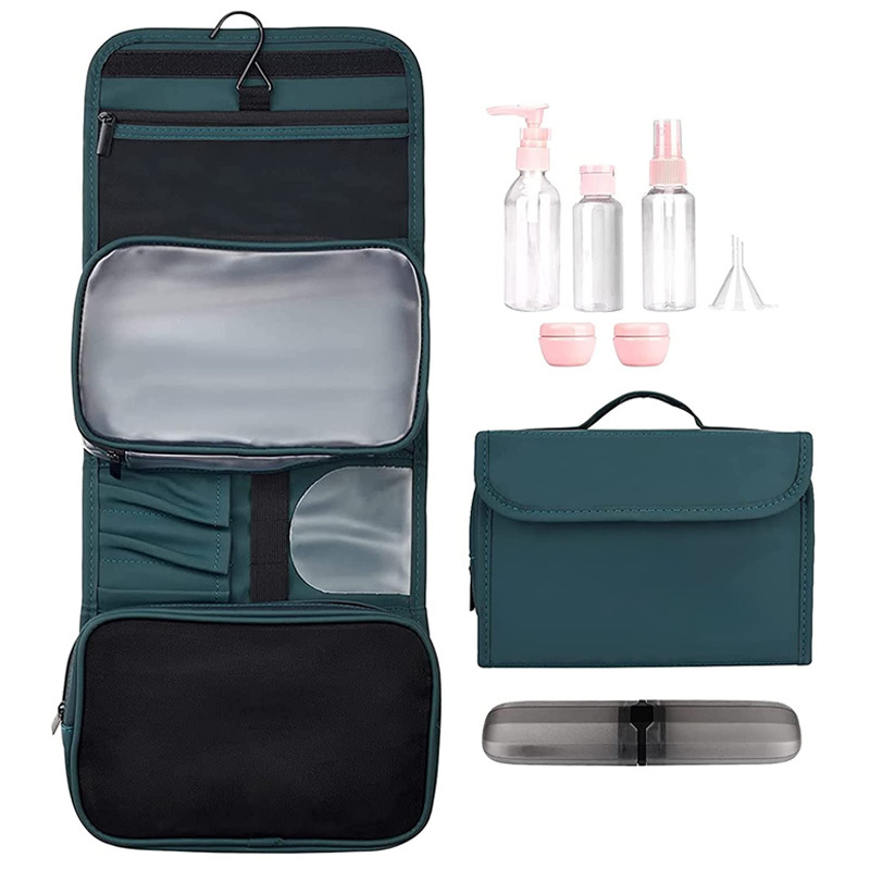 Capacious women's waterproof storage bag for traveling