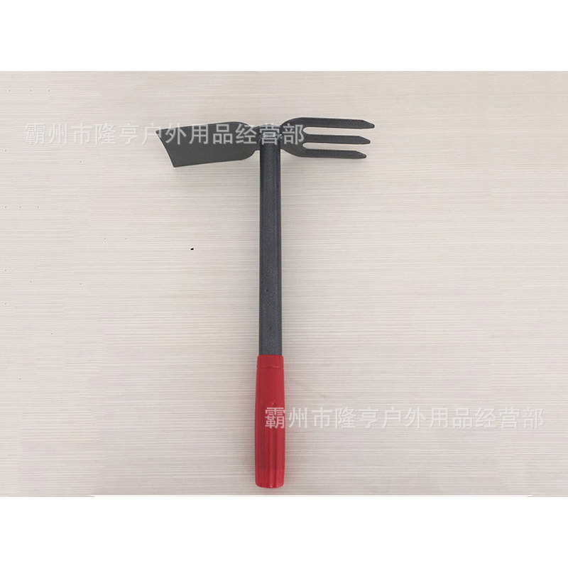 森林消防农具双头三齿耙子火场救援花园木柄钢质两头忙