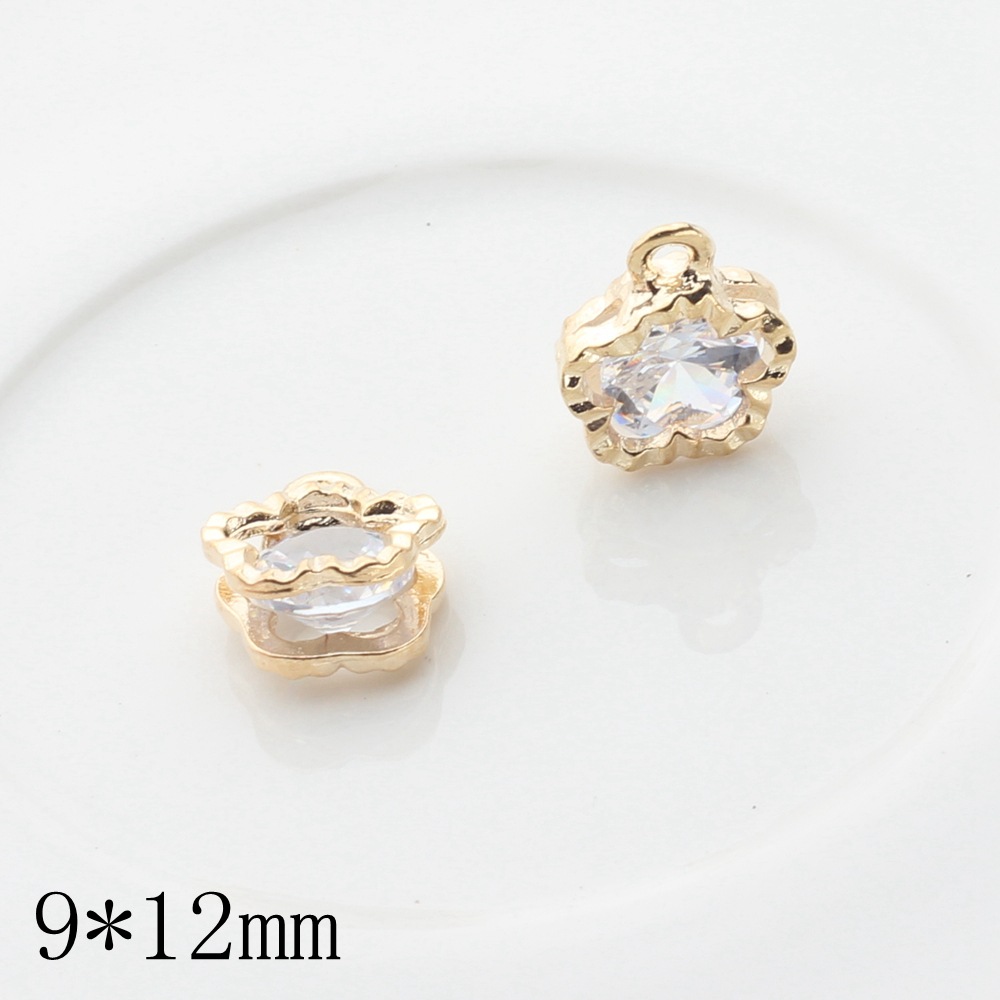 40g Weight Pendant Jewelry Making Type DIY Jewelry Accessories Classification 1 Piece Quantity Alloy Material Geometric, Star, Heart Shape Pattern Plating Design Simple Style Style 1 Piece Alloy Geometric Star Heart Shape Pendant 6