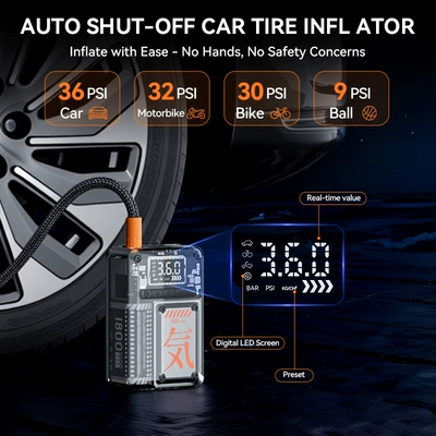 Hava nasosu Mini Bicycle Electric Tire