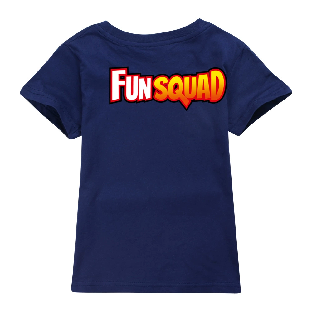 Children's cotton T-shirt Boy Fun Squad Gaming Cartoon T shirt Print Kids T-shirt Girl's Harajuku Summer 3D Short Sleeve T-shirt t-shirt in kid	