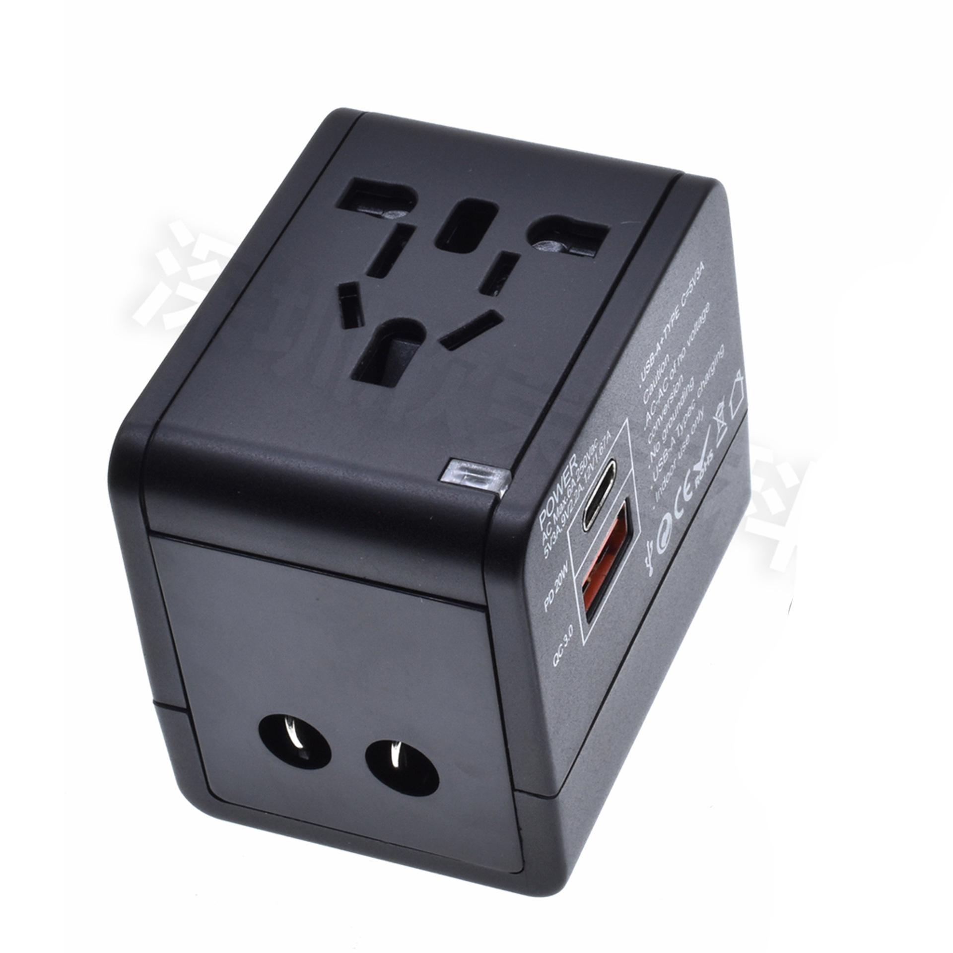 PD20W-QC3.0 fast charge Black