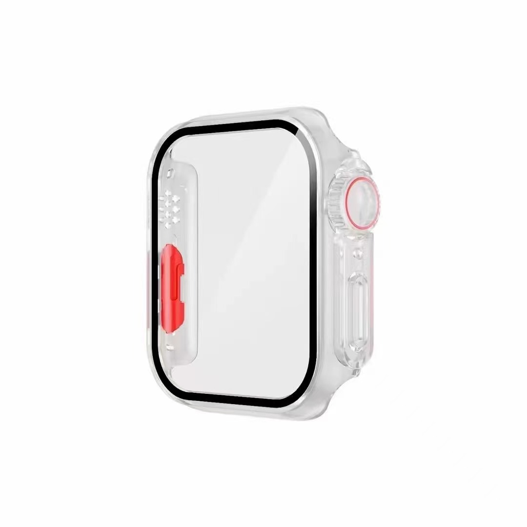Aplicable a la película de cáscara iwatch S9 protección integrada todo incluido resistente a la caída de protección watchultra2 templado película integrada