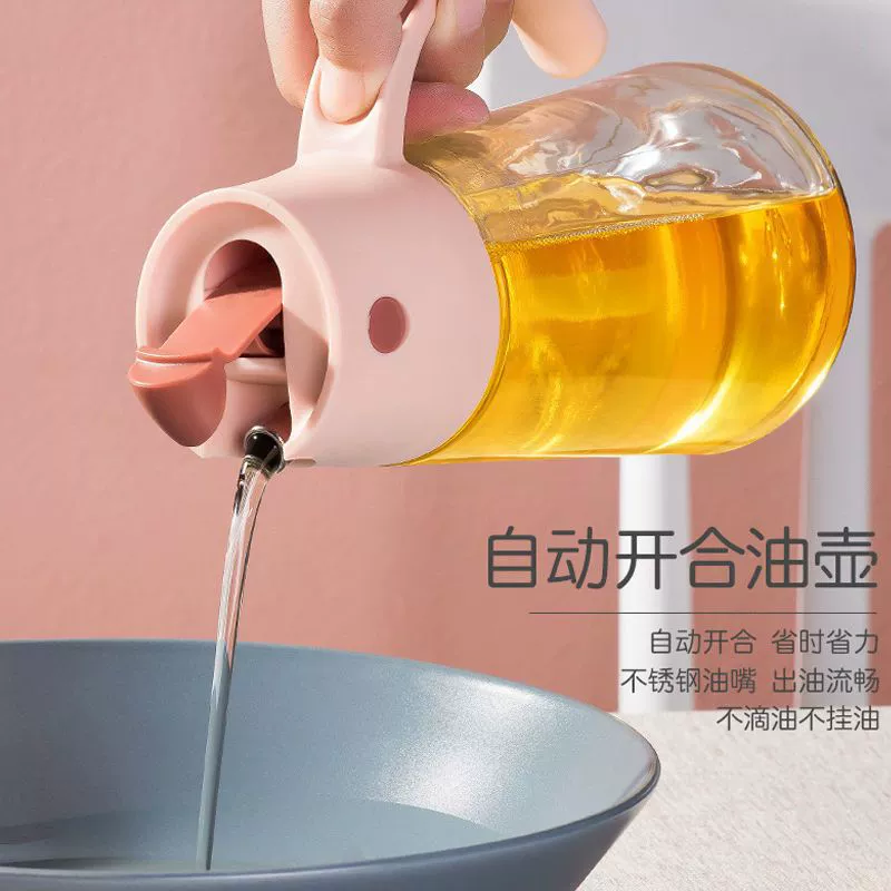 Автоматическая складная герметичная большая прозрачная масляная dispenser бутылка