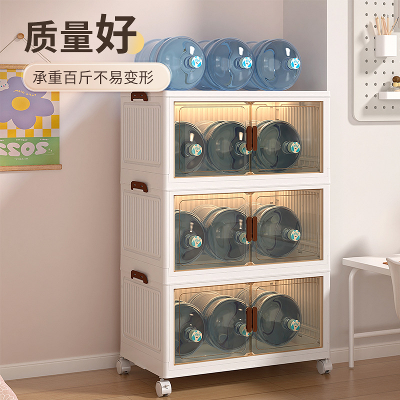 Instalación gratuita de armarios de almacenamiento, armarios plegables, un lote de armarios para niños, ropa, cajas de almacenamiento de plástico