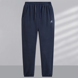 Fleece Fleece Pants Men's Spring and Autumn Sports Outdoor Mountaineering Warm Large Size Casual Men's Pants
