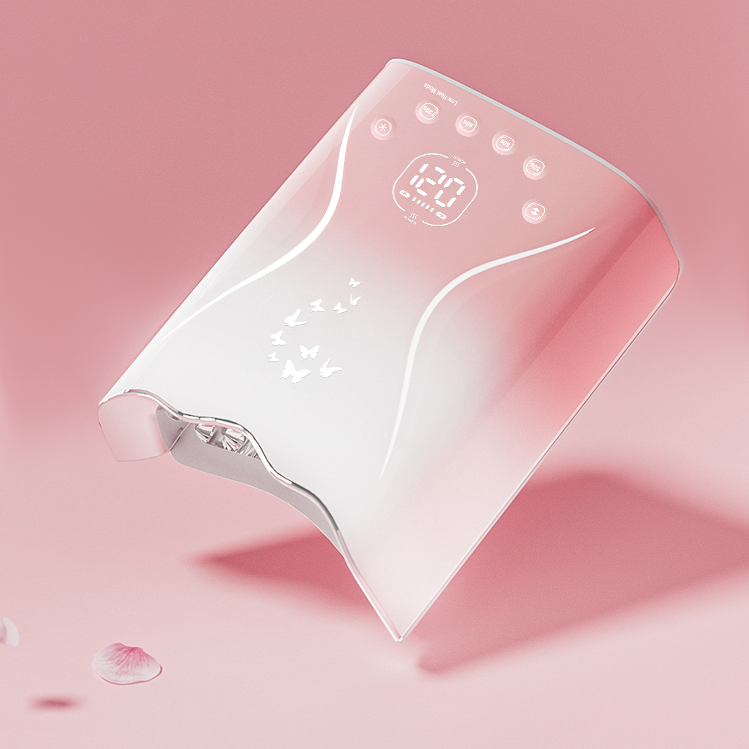 Lámpara de manicura de alta potencia 115w secado rápido esmalte de uñas lámpara de horneado máquina de secado no negro mano de manicura lámpara