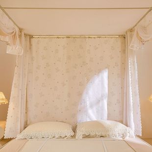 2025 New Model Home Bed Mosquito Net Blackout Bed Curtain Integrated Girl Fully Enclosed Children's Anti-Fall, Insect-Proof and Windproof