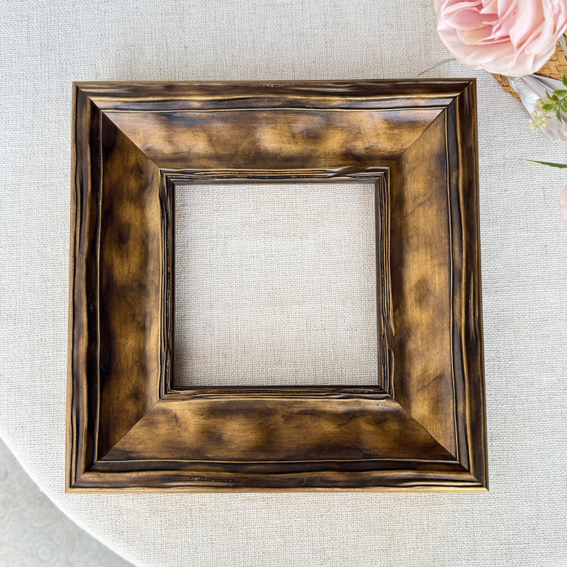 Bauhaus Post-Modern Style Oil Painting Silver Custom Wooden Framed Wooden Picture Frame Solid Wood Frame Self-Assembled Photo Frame Empty Frame Bauhaus Post-Modern Style Oil Painting Silver Custom Wooden Framed Wooden Picture Frame Solid Wood Frame Self-Assembled Photo Frame Empty Frame