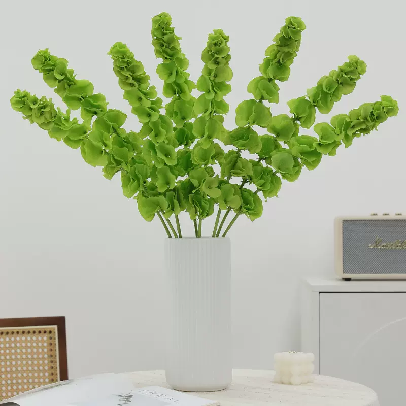 高级感仿真单枝贝壳花假花绿植家居装饰插花植物造景跨境人造花束