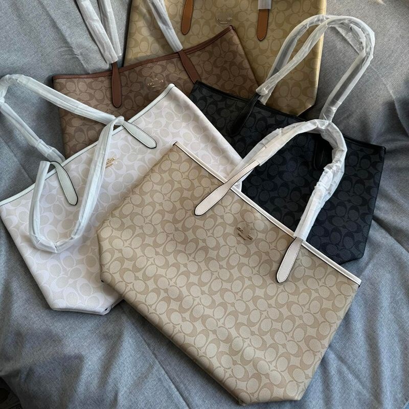 Koujia's new city33 tote bag with magnetic clasp, versatile shoulder bag, large capacity handbag, classic monogram bag Koujia's new city33 tote bag with magnetic clasp, versatile shoulder bag, large capacity handbag, classic monogram bag