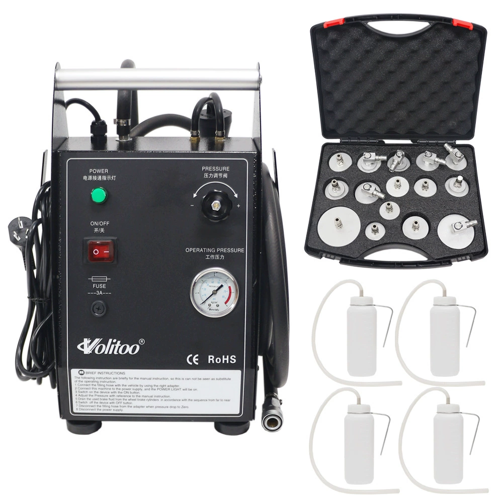 Volitoo Импульсный Масло Замена Тормозная Масло Машина Тормозная жидкость Коммутатор Высокое качество Тормозное Масло Оборудование Для Замена Масла