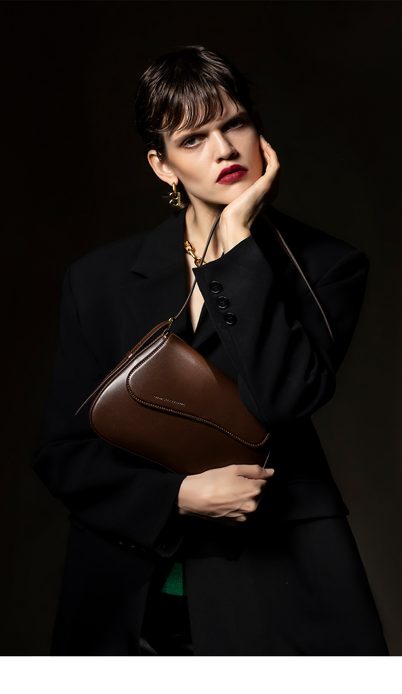 Neue Crossbody-Tasche für Damen im Jahr 2024, trendige und exklusive Dharma Stick-Einzelschultertasche mit Unterarmtasche_voghion.com