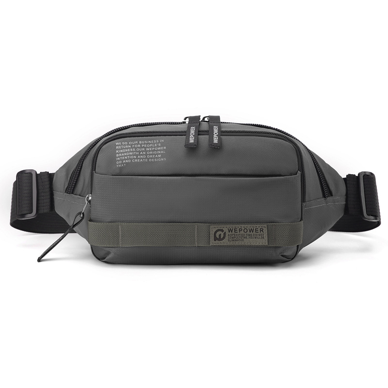 WEPOWER nuevo bolso de cintura para hombres, bolso de tren simple, bolso de pecho, bolso deportivo, bolso de pecho de viaje