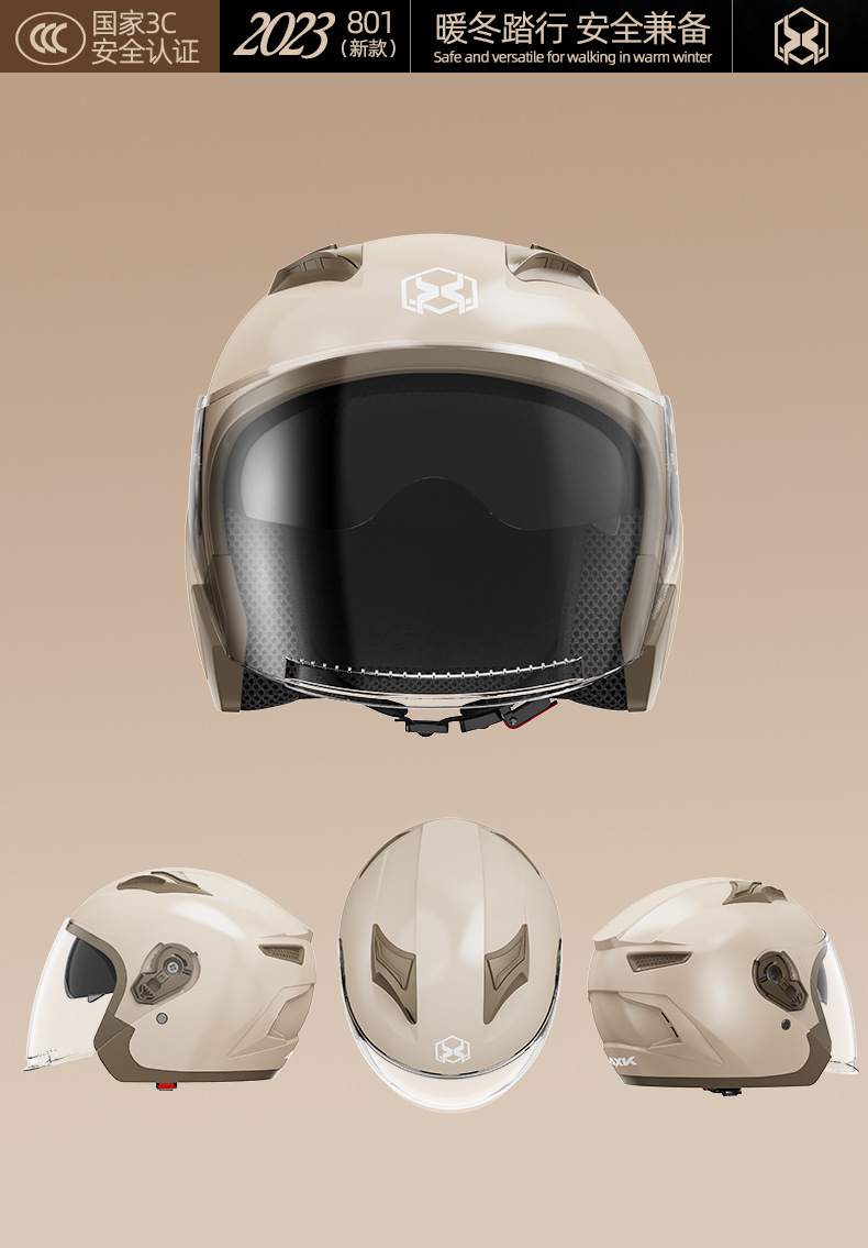 Helmet for Women, Electric Scooter, Universal, 3C Certified