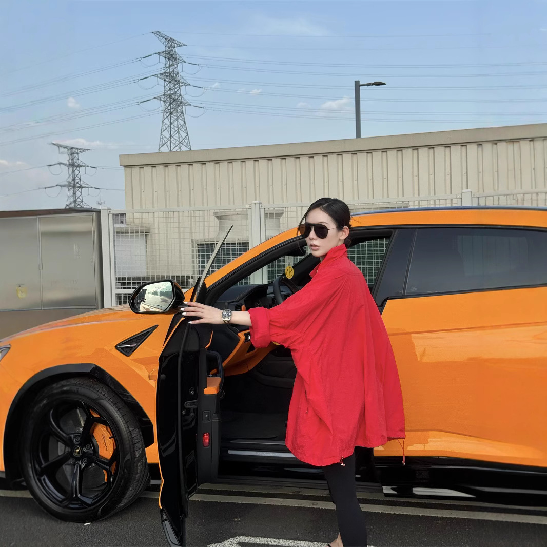 Summer Thin Outwear Hong Kong Style Design Top 2025 New Style Lazy Loose Long-Sleeved Casual Mid-Length Windbreaker