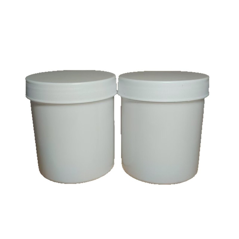 300gのインクのマスクの粉の缶の広口のプラスチックの瓶の直口の瓶の粉の瓶の色の漂白する粉の瓶|undefined