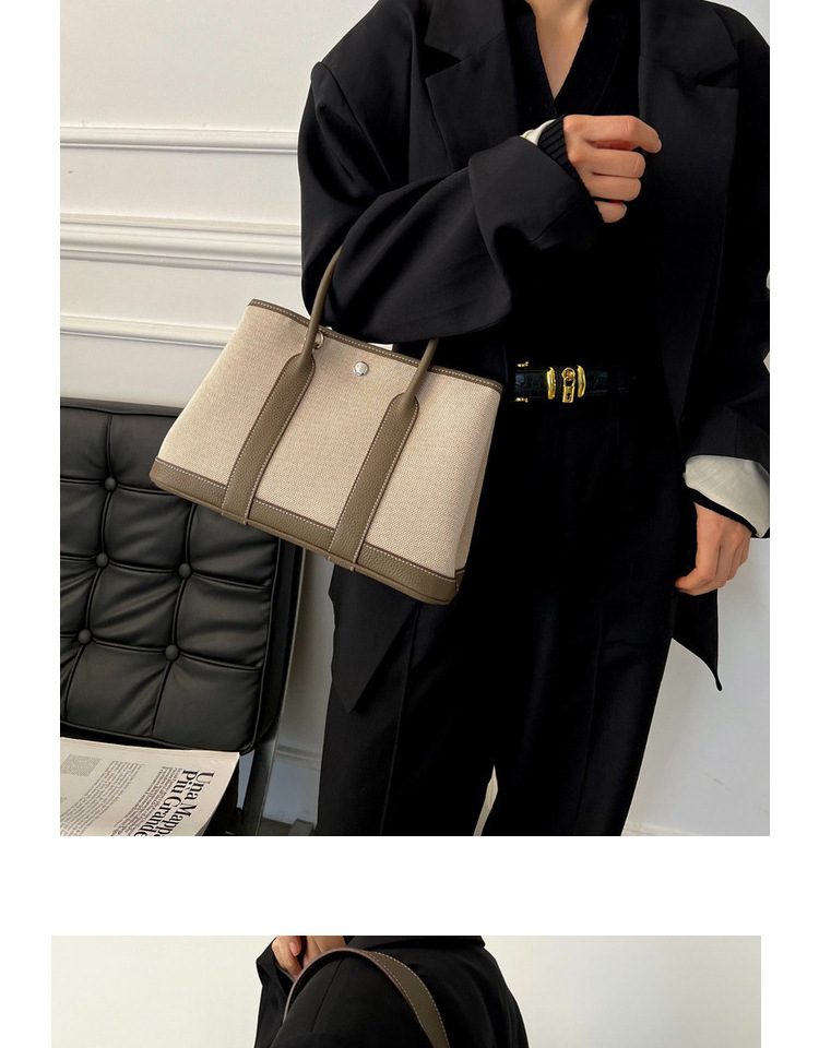 2024 neue kopf schicht rindsleder garten leinwand große kapazität Tongle freizeit handtasche schulter umhängetasche_voghion.com