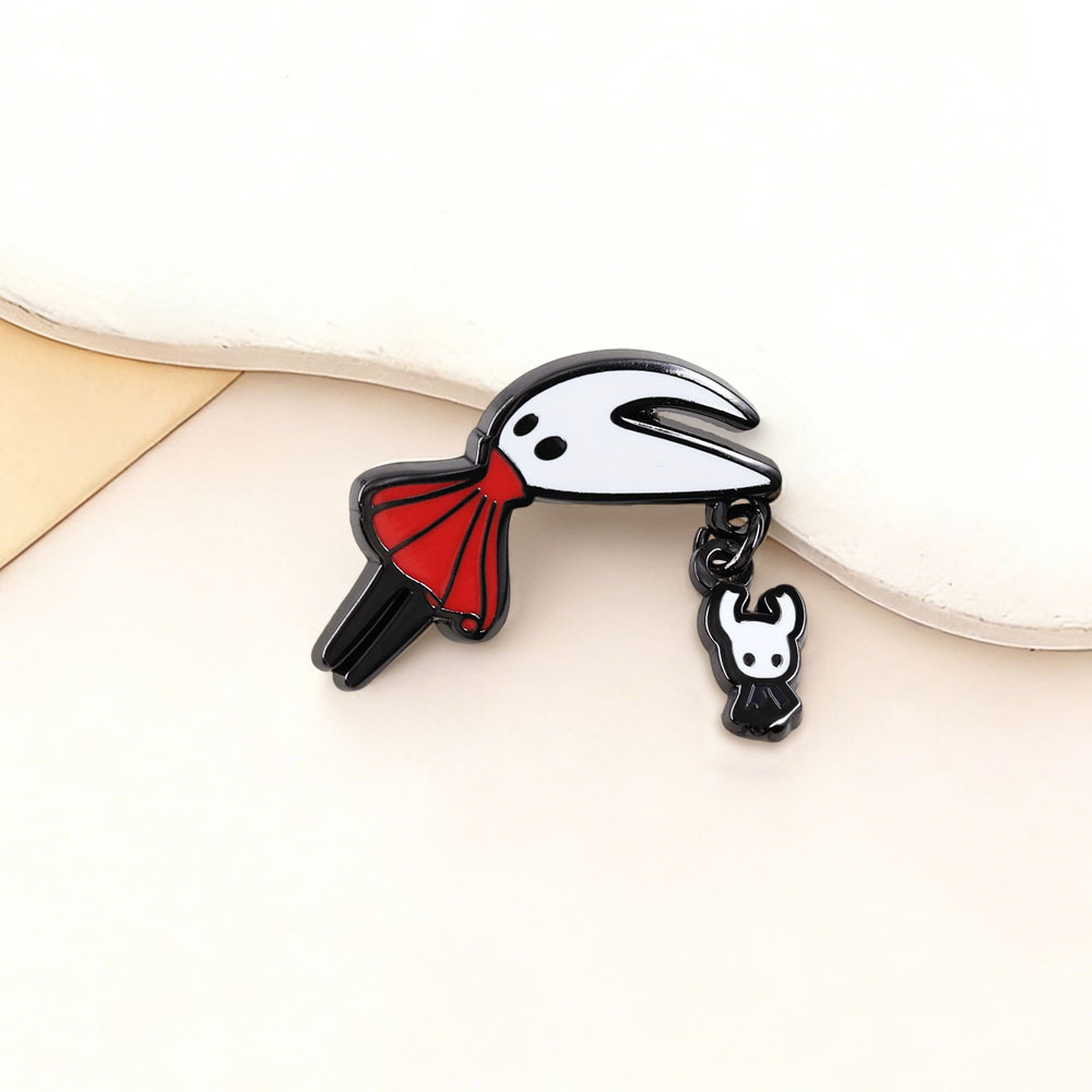 Hollow Knight Enamel Brooch Cute Badge Backpack Hat Fashion Jewelry Accessories Game Merchandise Fan Gift