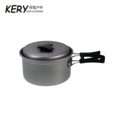 Outdoor supplies outdoor pot single coffee pot outdoor single pot black handle
