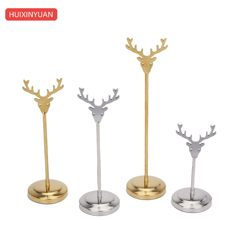 Xiaolu держатель пластины из нержавеющей стали обеденная карточка столовая номер держатель визитная карточка банкетный стол держатель номерного знака