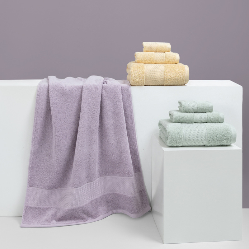 Long-Staple Cotton Bath Towel, Cotton Type A, Maternal and Infant Grade Absorbent Large Bath Towel, Thickeneded Cotton Bath Towel, Couple's Bath Wrap