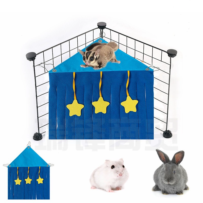 Домашнее животное хомяк звезда гамак кисточкой Угловой дом занавеска палатка белка сумка Бриар Тоторо кролик скрытый дом