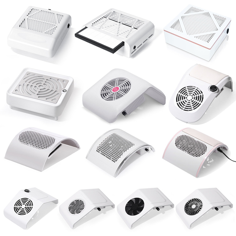 Nail vacuum cleaner nail polish dust collector desktop mobile filter does not run gray nail vacuum cleaner