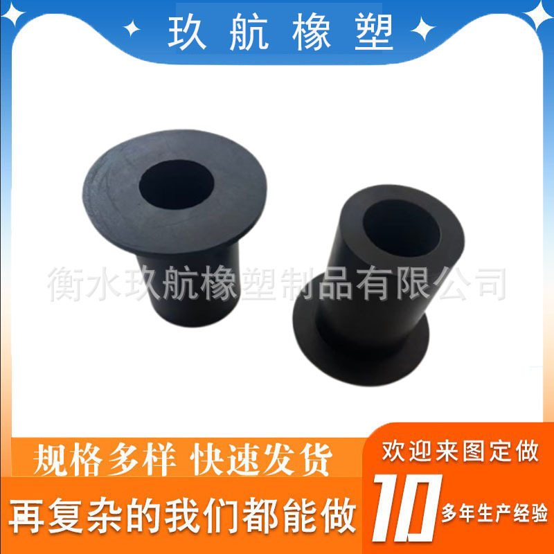 气动砂阀出砂通道橡胶衬套手动沙阀聚氨酯胶芯法兰气动磨料阀内衬