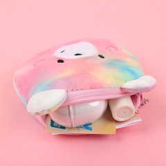 New ins cartoon fashion coin purse cute female student portable mini plush coin purse coin bag