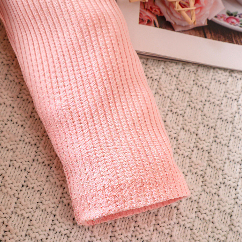 Vêtements pour enfants EW Nouveau produit pour filles Printemps et automne Robe en maille à manches longues en tricot fleuri Q1391-C_voghion.com