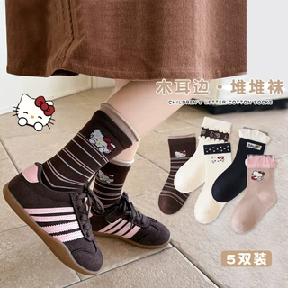 秋冬抗起球无骨可爱猫咪女孩宝宝袜儿童袜子精梳棉童袜店袜子批发