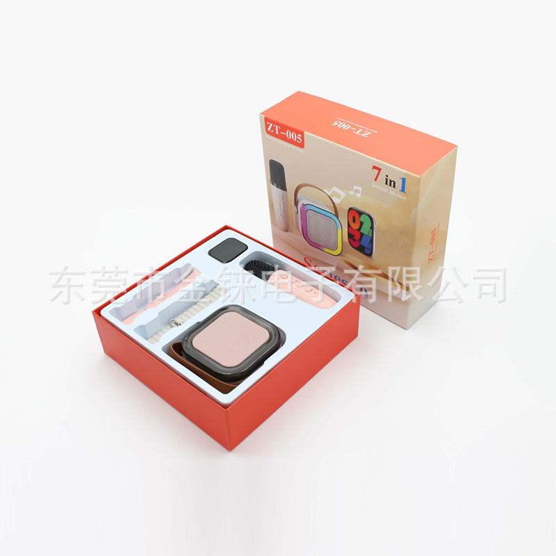 New Smart Watch Zt005 Cross-Border Huaqiangbei 2.0 Large Screen Heart Rate Monitoring Step Counting Waterproof Sports Watch